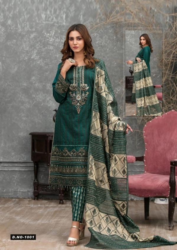 Hala Zafira Karachi Cotton Designer Exclusive Dress Materila